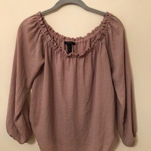 Off the shoulder f21 top